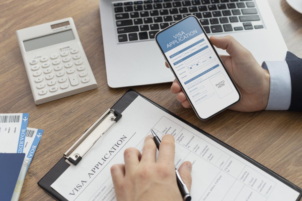 visa-application-form-smartphone